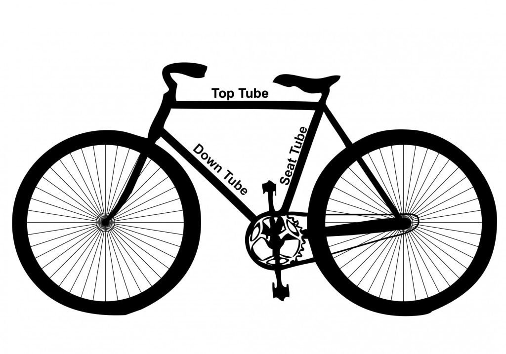 Parts of a bike frame