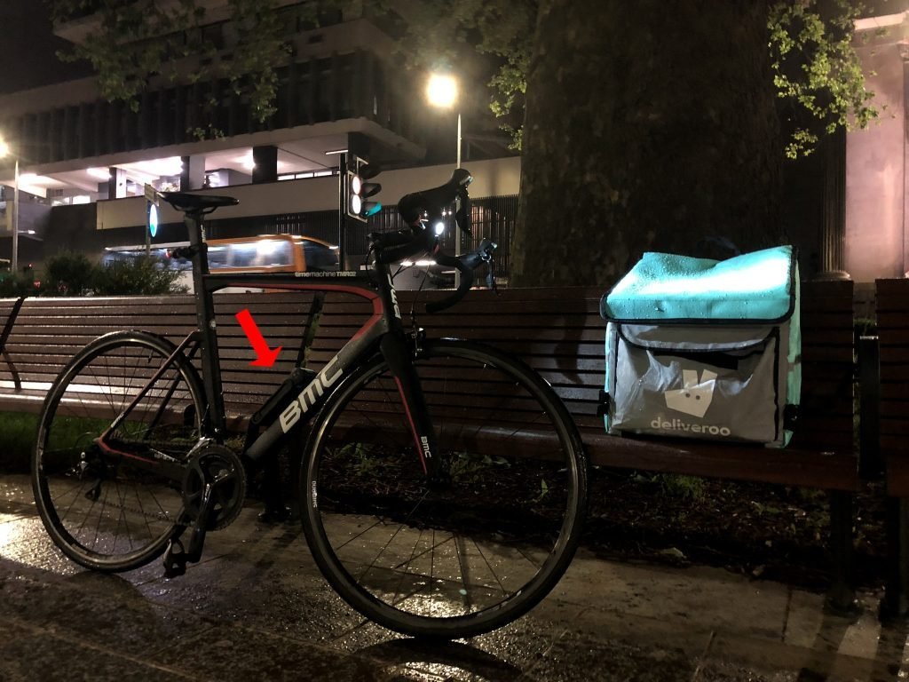 Deliveroo with Foldylock Compact