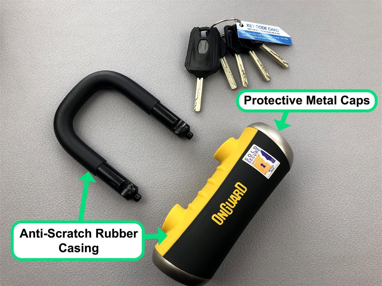 ONGUARD 8021 マスティフ 6フィート x 3/8インチ クアッドチェーンロック 並行輸入品 ONGUARD 8021 マスティフ 6フィート x 3⁄8インチ クアッドチェーン