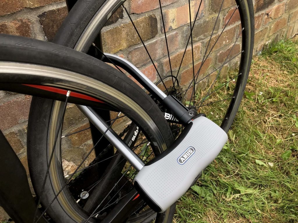 The most secure way to lock your bike with the ABUS 770a SmartX