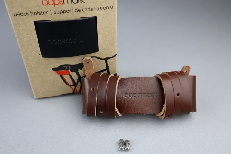 Oopsmark U Lock Holster Review A Beautiful Bike Lock Mount