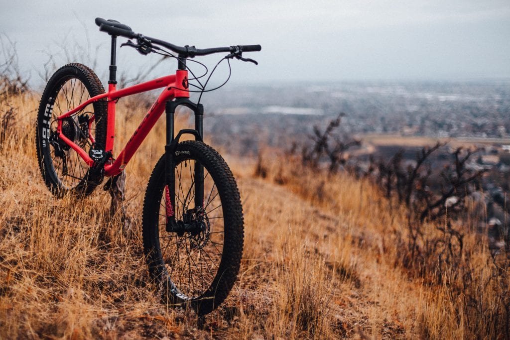 What is a hardtail bike?