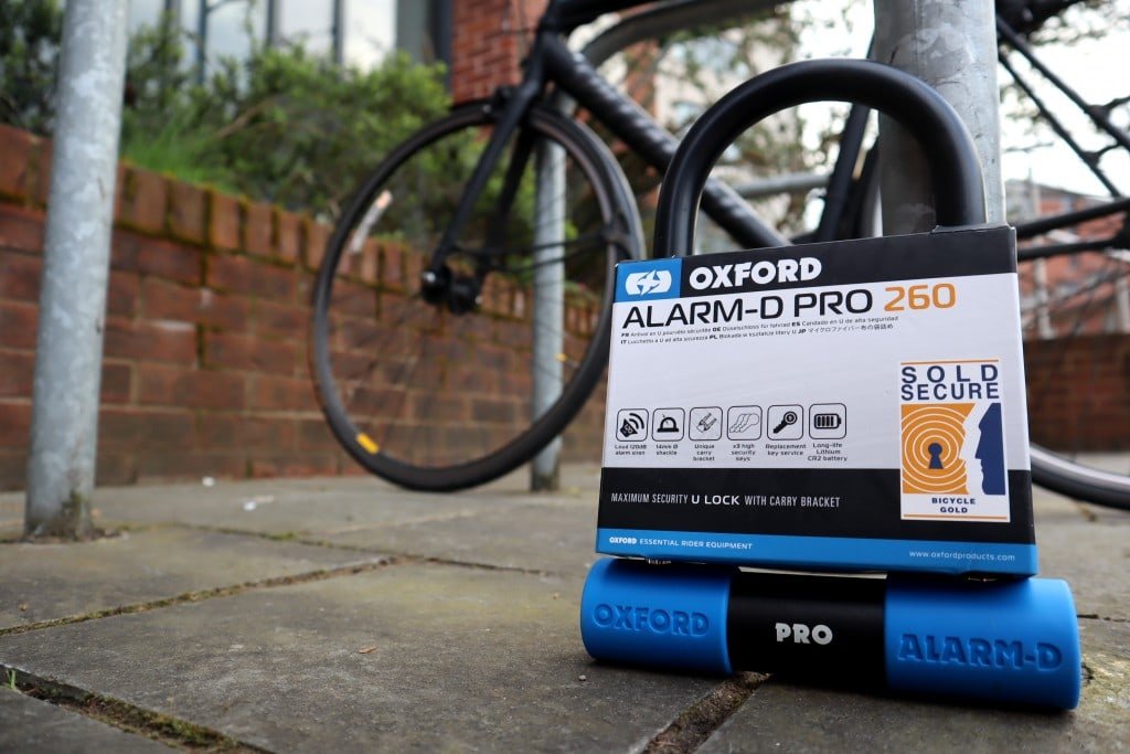 Oxford Alarm D pro uncuttable bike lock