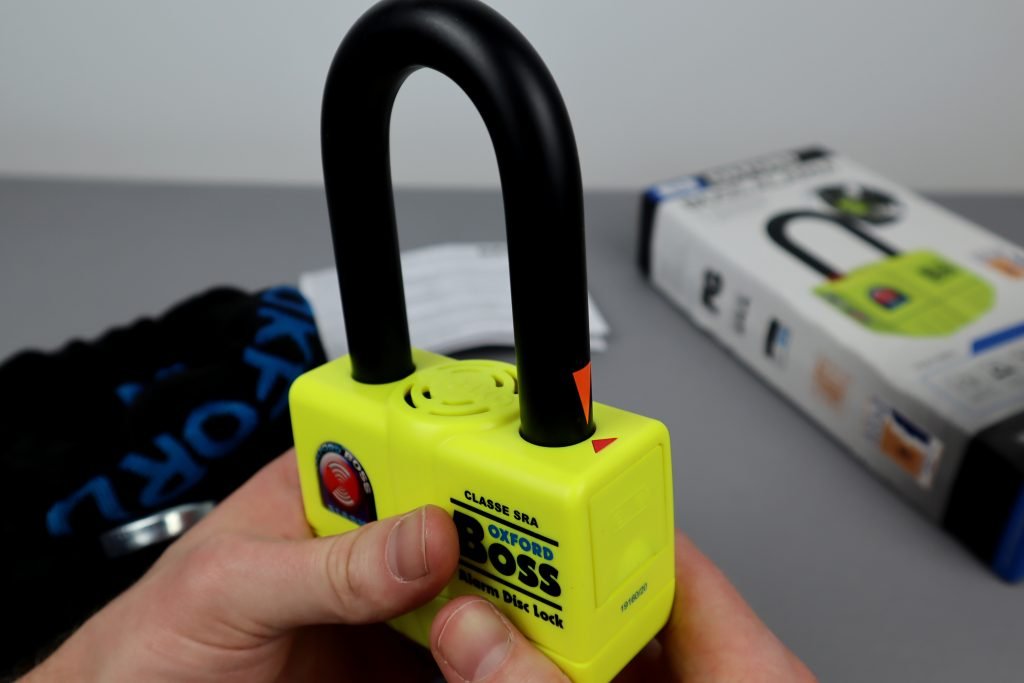 How to use the Oxford Boss Alarm Disc Lock