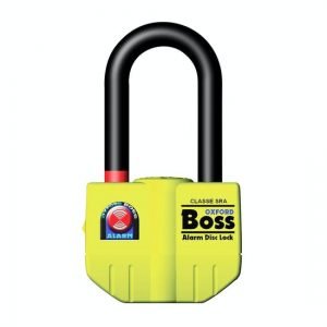 Oxford Boss Alarm 14mm Disc Lock Yellow