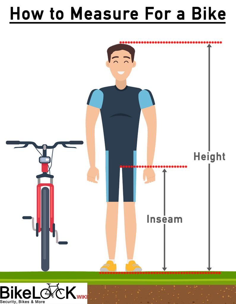 How do you measure inseam for a bike sale