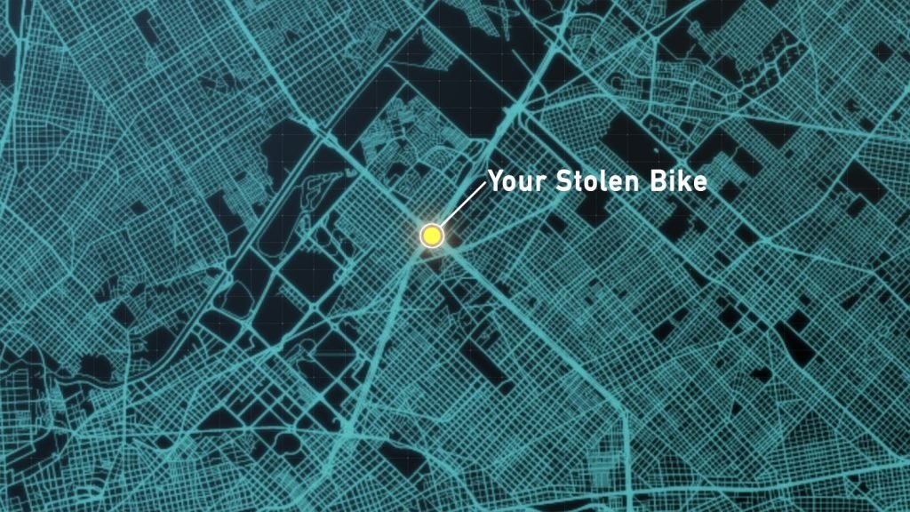 tracking down a stolen bike