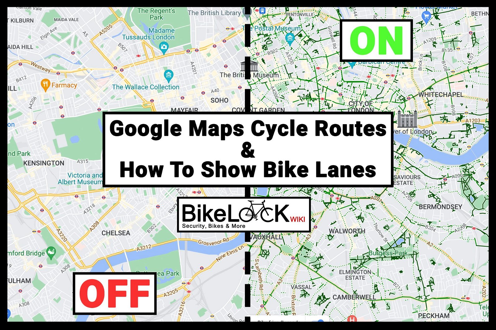 Google Maps Cycle Routes How to Show Bike Lanes on Google