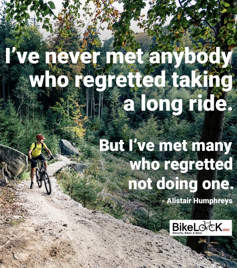 Long Bike Ride Quotes - Alistair Humphreys