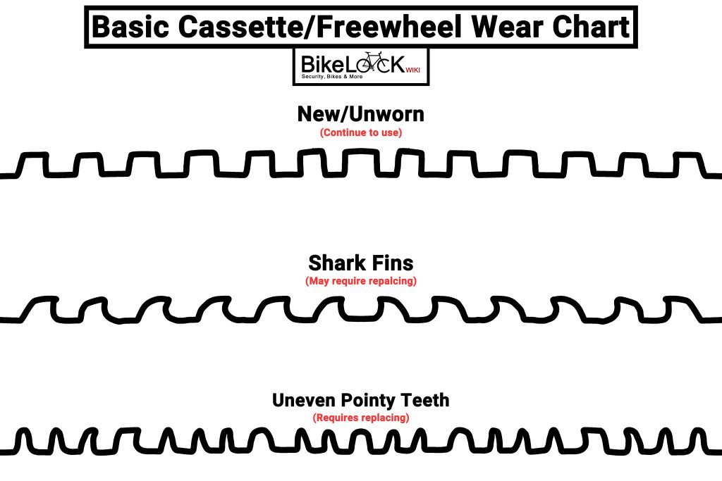 Bike Cassette:Freewheel wear guide