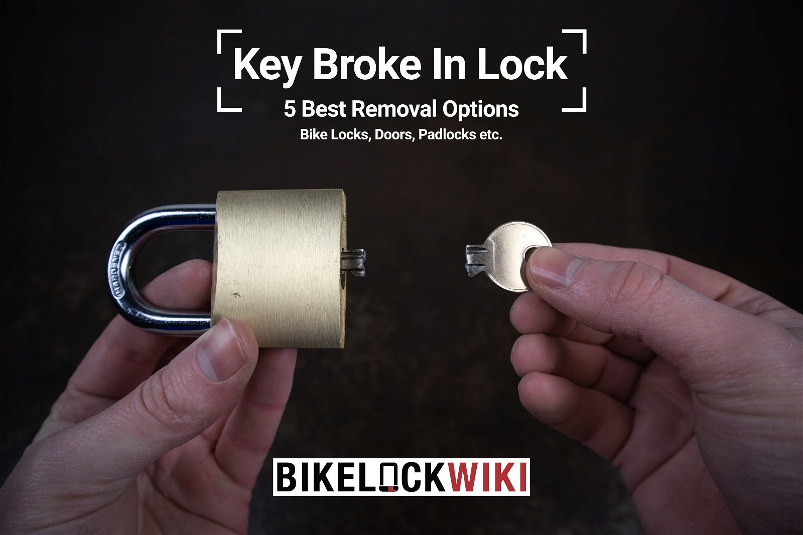 an image showing a broken key in a padlock