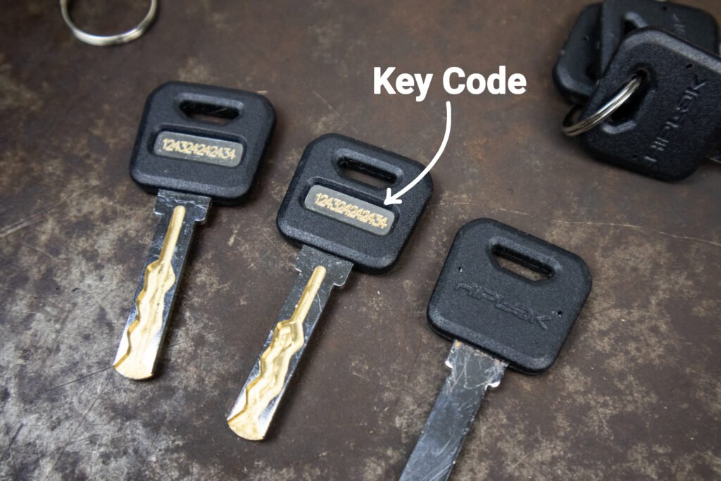 Hiplok Key Replacement Code