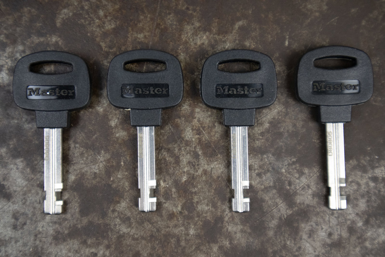 Motorcycle Lock Set With Keys – 4-Line Modified Security Lock For Scooters & Bikes (Metal, 2 Styles)