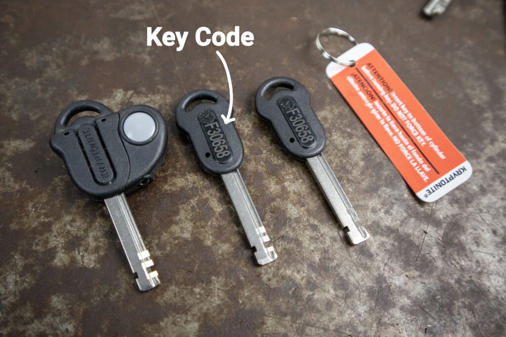 Bike Lock Key Replacements Where How To Order Them